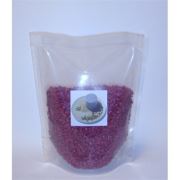 Bahce Vazo ve Çiçek Süsleme Dekoratif Bordo Çakıl Taş 2.5x4 mm 500 Gr