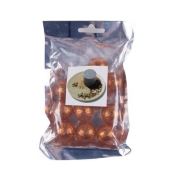 Bahce Vazo ve Çiçek Süsleme Parlak Dekoratif Bakır Rengi Taş 25 mm 180 Gr