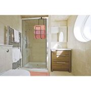 Bosphorus Havluluk Kapı Üstü Pratik Takılabilir Paslanmaz Çelik Banyo Aksesuarı