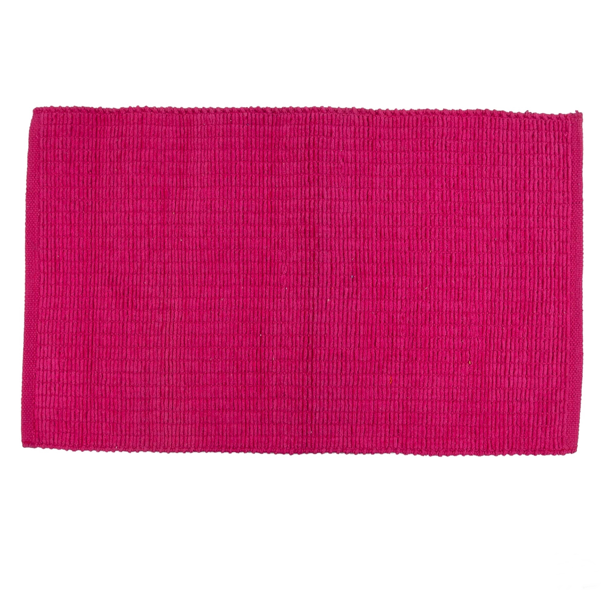 Bosphorus Kilim Koyu Pembe Chenile Kumaş 75*45 Cm