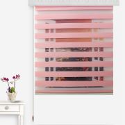 Brillant Sdney Koyu Pembe Zebra Perde 80x200 cm
