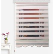 Brillant Sdney Pudra Pembe Zebra Perde 427-116060 Etek Dilimli 80x200 cm