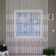 Brillant Tül Perde Hello Baby 1/3 Sık Pile - Boy 250 260x250 cm