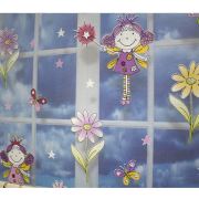 Brillant TK1191-3 Çocuk Odası Tül Stor Perde Etek Dilimli Boncuklu 170x260 cm