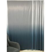 Brillant Tül Perde Galaksi Petrol Yeşili Pilesiz Ekstraforlu - Boy 260 120x260 cm
