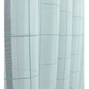 Brillant Tül Perde Gülal-806 Yeşil 1/3 Sık Pile - Boy 200 140x200 cm