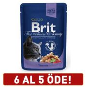 Brit Premium Cat Pouches Morina Balıklıkedi Konservesi 100 Gr 6 Adet Avantaj Paketi