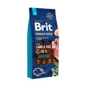 Brit Premium By Nature Adult Sensitive Lamb Kuzulu Yetişkin Köpek Maması 15 kg