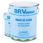 BRV ROAD AC 6388 - 20Kg - Solventli Epoksi Yol Çizgi Boyası Gri Beyaz