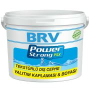 BRV POWERSTRONG TEXSTÜRE - 5Kg - Su Bazlı Tekstürlü Su Geçirmez Dış Cephe Yalıtım Kaplama Boyası Gri
