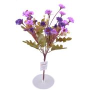 7 Dallı 33 cm Papatya Yapay Çiçek Mor-CK009MR