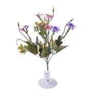 5 Dallı 33 cm Papatya Demeti Pembe Mor-CK013PM