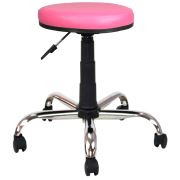 Bürocci Metal Ayaklı Tabure Pembe 2999D0120