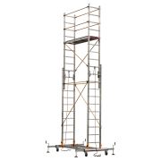 Çağsan TeleSafe 2x11 Basamaklı 4.4 m. Platform Yüksekliği İki Parçalı İskele (S006)