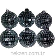 Yılb.susu 6lı 6 cm Aynalı Top