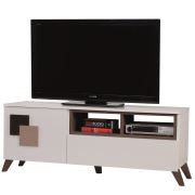 Carla Home Novia Beyaz Tv Sehpası