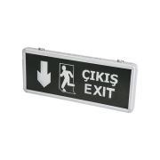 Cata 3W Exit Çıkış Armatürü Ct-9167