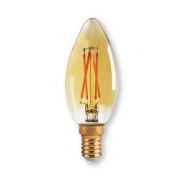 Cata 3W Rustik Led Mum Ampul E14 Amber Ct-4280