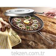 Cem İkiz Balık Tavası 32 cm