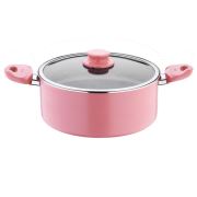 Cem Dynamic Stone Pembe Tencere 26 cm