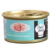 Chefs Choice Tavuklu Ve Ördek Soslu Tahılsız Kedi Konservesi 80 Gr