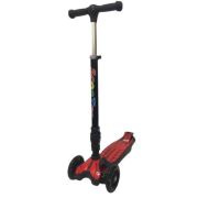 Cheroke K66-3 Led Işıklı Frenli Pratik Katlanır Çocuk Scooter Kırmızı