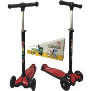 Cheroke K66-5 Led Işıklı Frenli Katlanır Çocuk Scooter Kırmızı