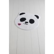 Chilai Home Panda Shape Yuvarlak Banyo Paspası 90x90cm