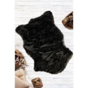 Chilai Home Peluş Siyah 60x90 cm Banyo Halısı