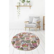 Chilai Home Flowerpot Dekoratif Djt Çap 140 cm Dekoratif Halı