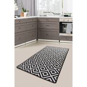 Chilai Home Black White Djt 100x200 cm Dekoratif Halı