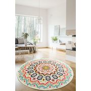 Chilai Home Mandala Color Djt Çap Dekoratif Halı 140 cm