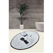 Chilai Home Little Cats Oval Djt Dekoratif Halı