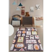 Chilai Home Frame Cats And Dogs Djt Çocuk Halısı 80x300 cm