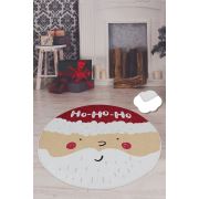 Chilai Home Ho Ho Ho Djt Çap Dekoratif Halı 200x200 cm