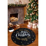 Chilai Home Cristmas Djt Çap Dekoratif Halı 140x140 cm