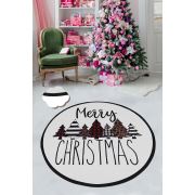 Chilai Home Pine Tree Djt Çap Dekoratif Halı 140x140 cm