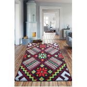 Chilai Home Braid Djt Dekoratif Halı Renkli 80x120 cm