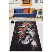 Chilai Home Relax Djt Dekoratif Halı Renkli 120x180 cm