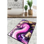 Chilai Home Pastry Siyah Banyo Halısı Djt 80x100 cm