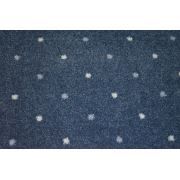 Confetti Points Kt Mavi Duvardan Duvara Halı 1m²