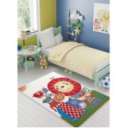 Confetti Lion King Turuncu Oymalı Halı 100x150 cm