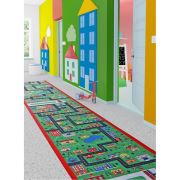 Confetti Town Yolluk (Yeşil) En 80 cm 80x100 cm