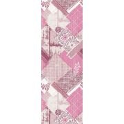 Confetti Ordüzü Yolluk (Koyu Pembe) En 100 cm 100x100 cm