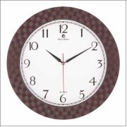 Cosıness Bellısıma Yuvarlak Klasik Duvar Saati 32x32 cm Bordo