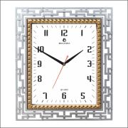 Cosıness Bellısıma Dikdörtgen Duvar Saati 30x35 cm Gold