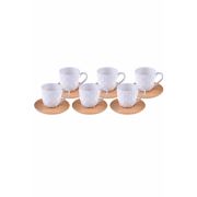 Cosiness Porselen 6 Kişilik Kahve Fincan Takımı COSB1114