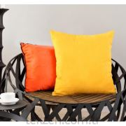 Dekoreko Kırlent Kılıfı 43x43 cm Sarı
