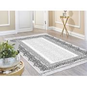 Dekoreko İpek Halı Dijital Saçaklı 1834 Desen 1 160x230 cm