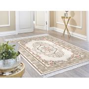 Dekoreko İpek Halı Dijital Saçaklı 1839 Desen 1 80x120 cm